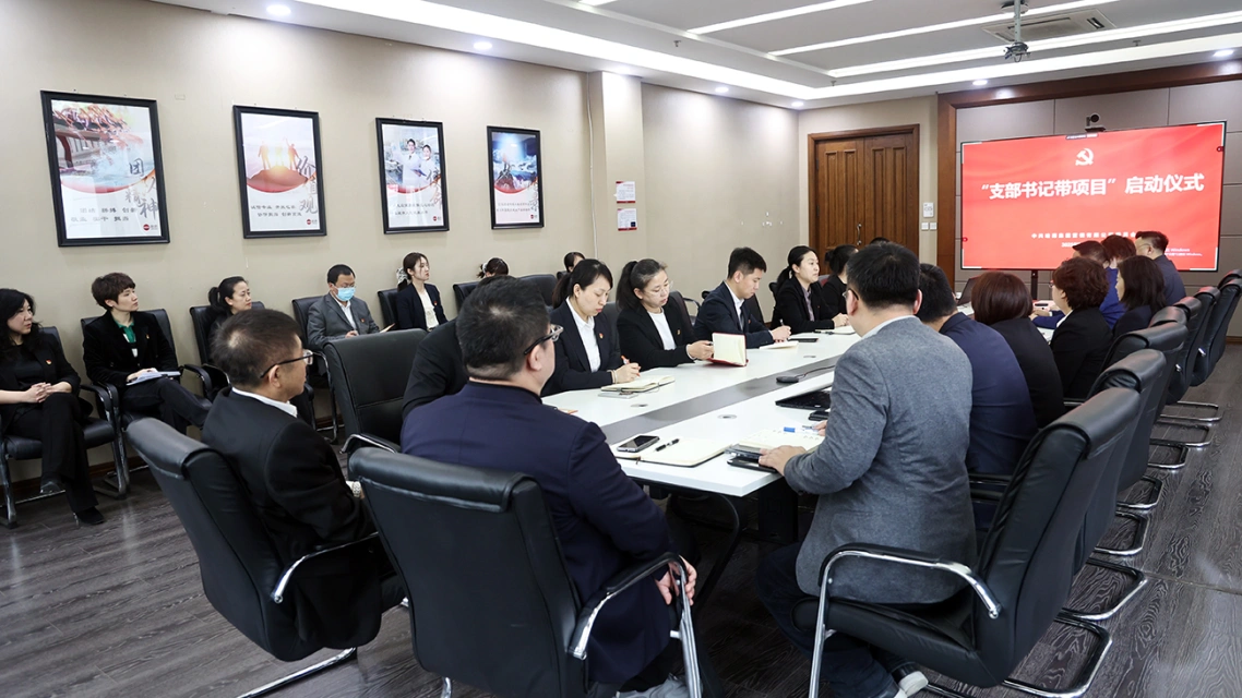 黨徽閃耀 頭雁領航&mdash;&mdash;哈藥營銷召開"支部書記帶項目"啟動儀式